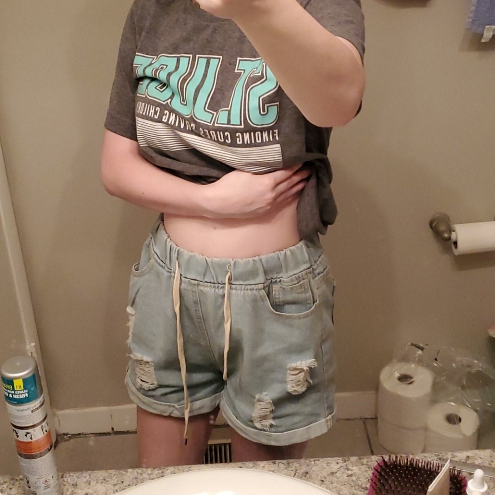 Jean shorts